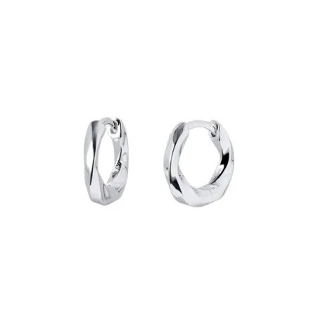 Pendientes Vidal&Vidal Aro Articulado Baño Plata Q3842