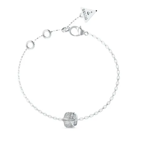 Pulsera Guess Fabulous Me Acero y Cristales Brillantes JUBB05196JWRHS