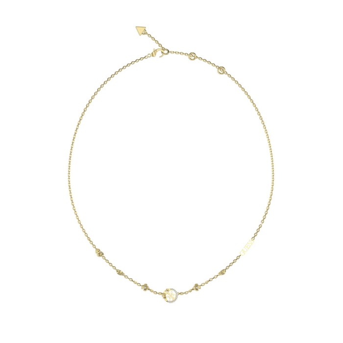 Collar Guess 4Love Acero Baño Oro y Cristales...