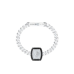 Pulsera Guess Lion King Acero Plateado Hombre JUMB05009JWSTS