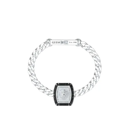 Pulsera Guess Lion King Acero Plateado Hombre JUMB05009JWSTS