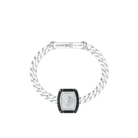 Pulsera Guess Lion King Acero Plateado Hombre JUMB05009JWSTS