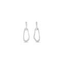 Pendientes Calvin Klein Statement Links Ovalo Acero Mujer 35000749
