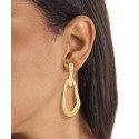Pendientes Calvin Klein Statement Links Ovalo Acero Baño Oro Mujer 35000750