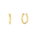 Pendientes Calvin Klein Statement Links Ovalo Acero Baño Oro Mujer 35000750