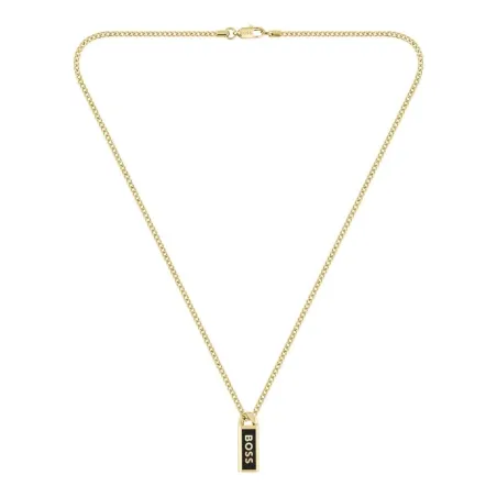 Collar Boss Kassy Emblem Acero Baño Oro Hombre 1580678