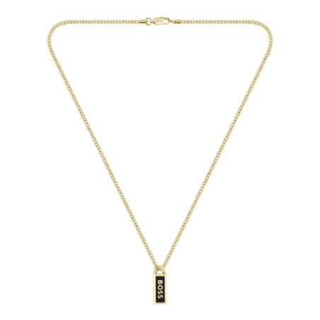 Collar Boss Kassy Emblem Acero Baño Oro Hombre 1580678