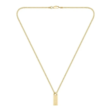 Collar Boss Kassy Emblem Acero Baño Oro Hombre 1580678
