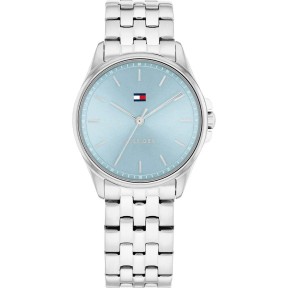 Reloj Tommy Hilfiger Jade Plateado y Azul Analógico Mujer...