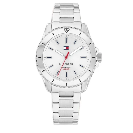 Reloj Tommy Hilfiger Girls Plateado Analógico Niña 1720051