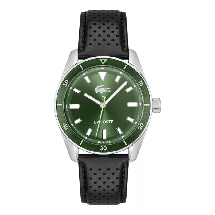 Reloj Lacoste Boston Verde y Negro Analógico...