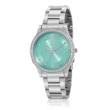 Reloj Marea Plateado y Turquesa Analógico Mujer B41372/3