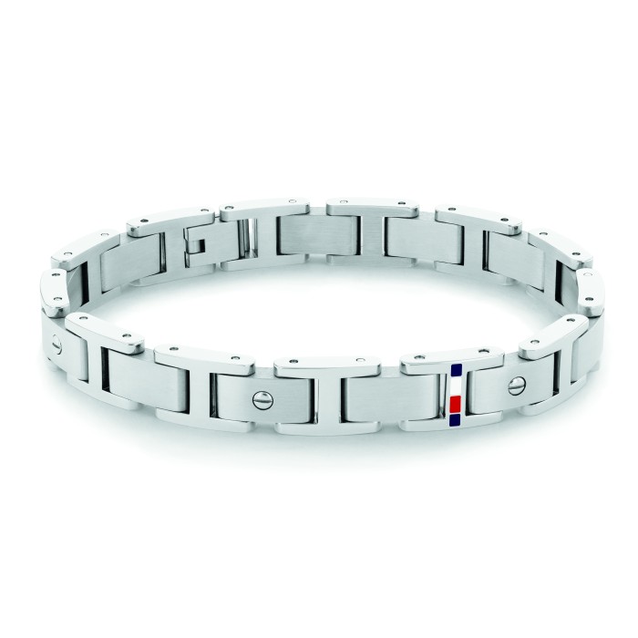 Pulsera Tommy Hilfiger Acero Plateado Hombre...