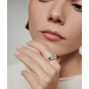 Anillo Vidal&Vidal Curva Baño Plata X279331214