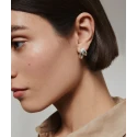 Pendientes Vidal&Vidal Big Drop Baño Plata Q3865