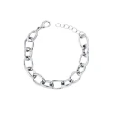 Pulsera Vidal&Vidal Izzy Eslabones Baño Plata X2789017