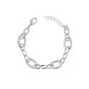 Pulsera Vidal&Vidal Carina Eslabones Baño Plata X2789117
