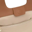 Capazo TOUS Lirio Rafia Camel Mediano 2002205343