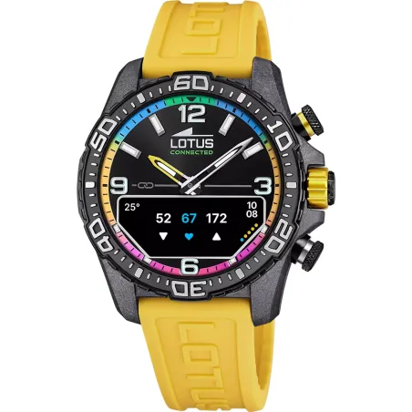 Reloj Smartwatch Lotus Connected Amarillo Hombre 20000/8