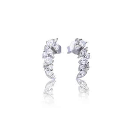 Pendientes Diamonfire Plata y Circonitas Blancas 6221851082