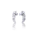 Pendientes Diamonfire Plata y Circonitas Blancas 6221851082