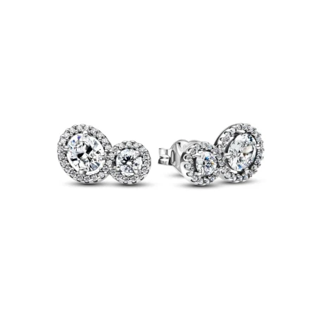Pendientes Pandora Abrazo Halo 293774C01
