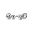 Pendientes Pandora Abrazo Halo 293774C01