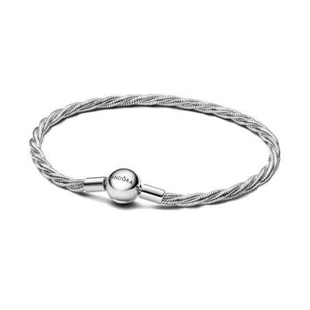 Pulsera Pandora Moments Cadena de Serpiente Trenzada 593757C00