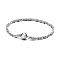 Pulsera Pandora Moments Cadena de Serpiente Trenzada 593757C00