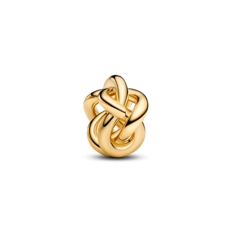 Charm Pandora Nudo Infinito Baño Oro 763755C00