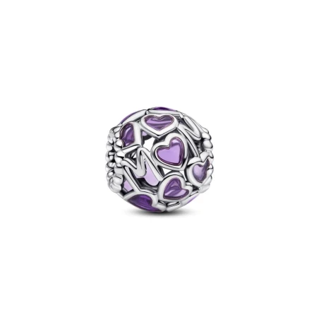 Charm Pandora Corazón Mamá en Filigrana 793772C01