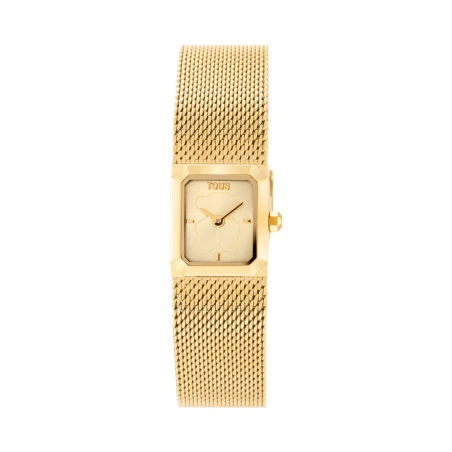Reloj TOUS Watches Minimesh Acero Baño Oro Analógico Mujer 3000141900