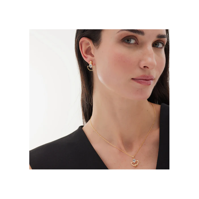 Collar Corto Victoria Cruz Buongirono Abanico...