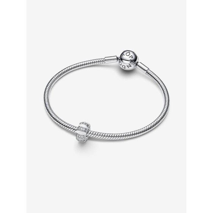 Charm Clip Pandora Gemas y Esmalte Plata 793785C01