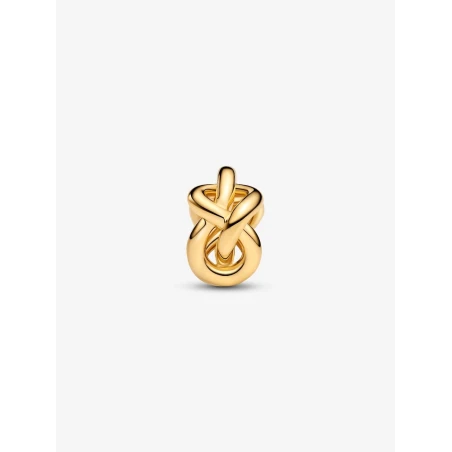 Charm Pandora Nudo Infinito Baño Oro 763755C00