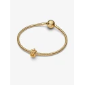 Charm Pandora Nudo Infinito Baño Oro 763755C00