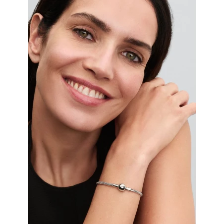 Pulsera Pandora Moments Cadena de Serpiente Trenzada 593757C00