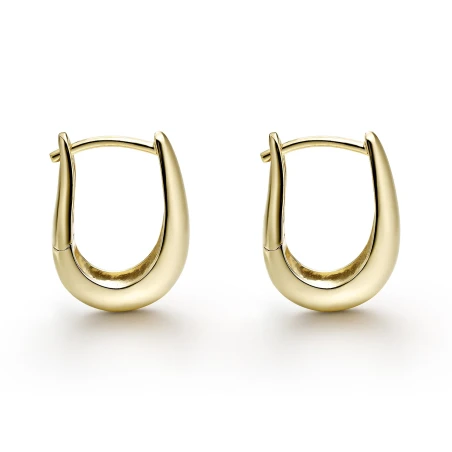 Pendientes Itemporality Gota Plata Baño Oro SEA-200-429-UU
