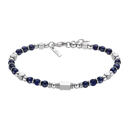 Pulsera Lotus Style Bolas Plateado y Azul LS2308-2/2