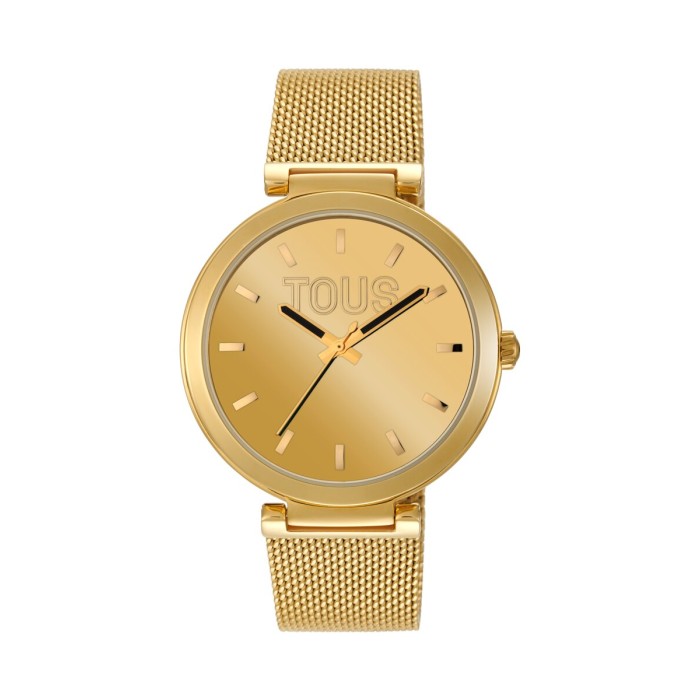 Reloj TOUS S-Mesh Mirror Dorado Analógico Mujer...