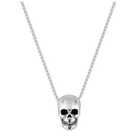 Gargantillla Calavera Acero Hombre 432300