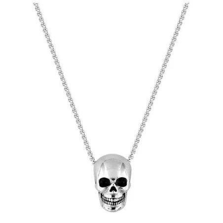 Gargantillla Calavera Acero Hombre 432300