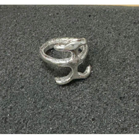 Anillo Prado Ancho Plata ST-B