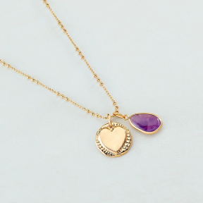 Collar Corto Agatha Paris Talismans Baño Oro 02680232-157-TU 2