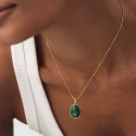 Collar Corto Agatha Paris Talismans Baño Oro 02680232-157-TU