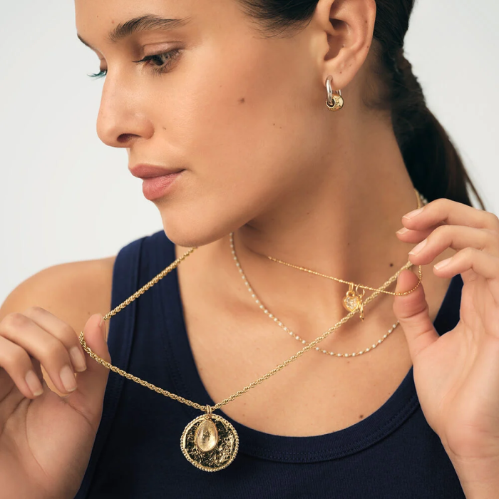 Colgante Agatha Paris Talismans Medalla...