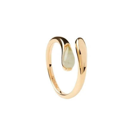 Anillo PdPaola Frenita Kalia Plata Baño Oro AN01-D96
