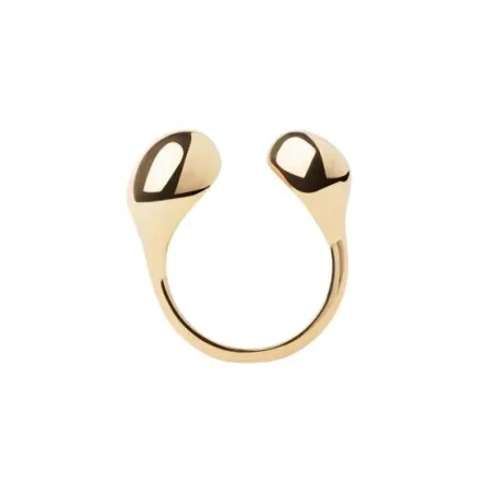 Anillo PdPaola Graviti Plata Baño Oro AN01-D38