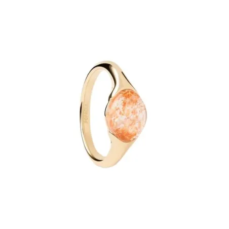 Anillo PdPaola Piedra Solar Bay Plata Baño Oro AN01-D73