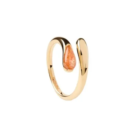 Anillo PdPaola Solar Kalia Plata Baño Oro AN01-D98